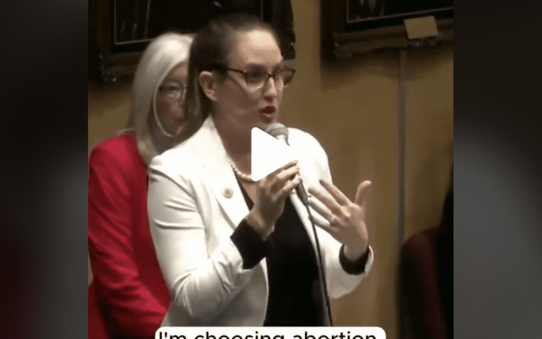 VIDEO: Arizona State Sen. Eva Burch shares her intention to get abortion during floor speech